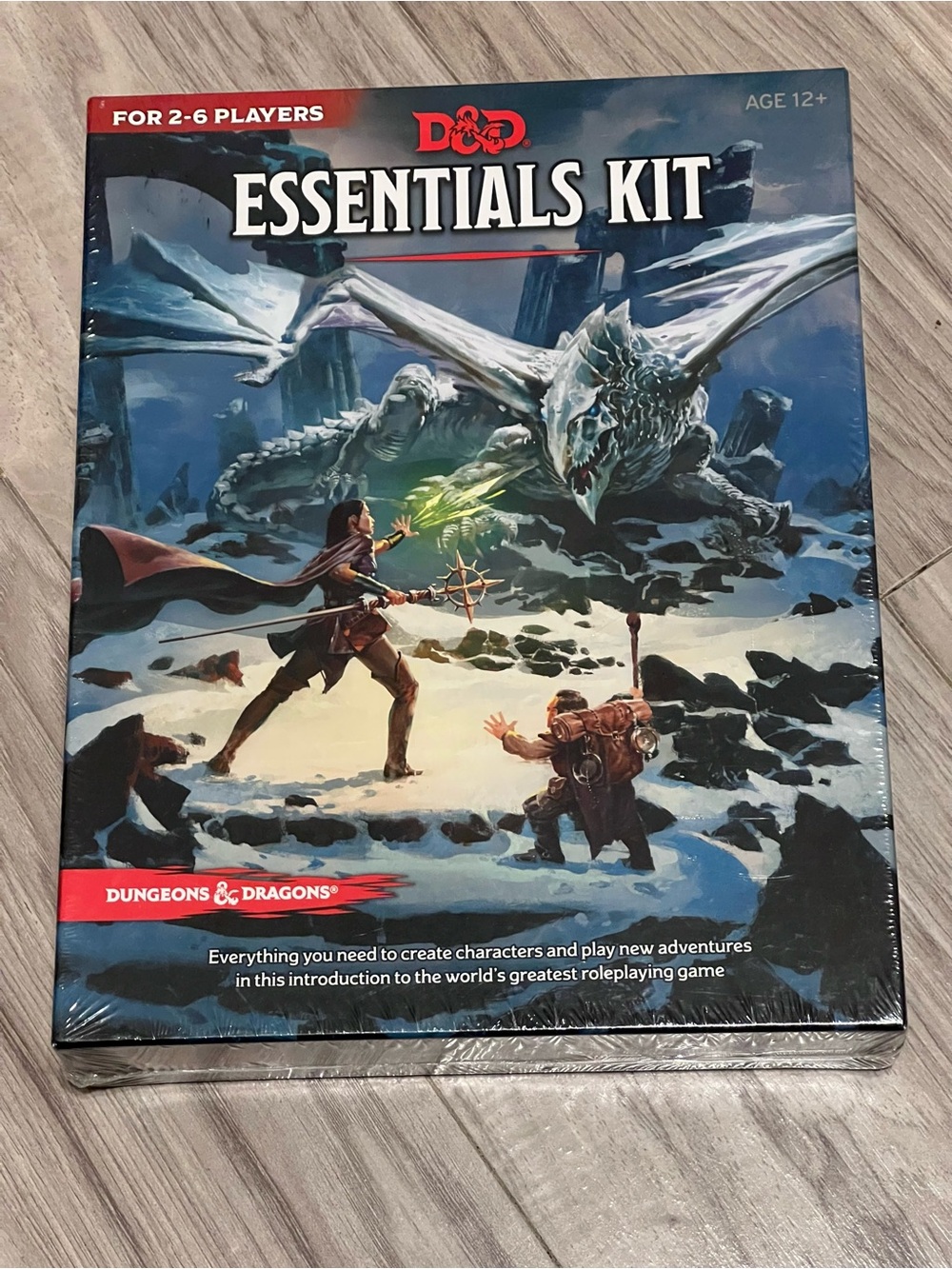Dungeons & Dragons Essentials Kit Board Game - Blue